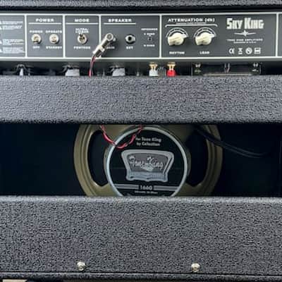 Tone King Sky King 2-Channel 35-Watt 1x12" Guitar Combo 2018 - Present - Black image 2