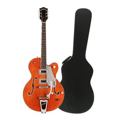 Gretsch G5420T Electromatic Classic 6-String Guitar (Orange) with Hardshell Case image 1