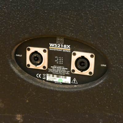 Martin Audio WS218X Dual 18" Passive Subwoofer Speaker System CG01ZPD *ASK FOR SHIPPING* image 8