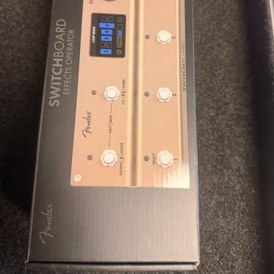 Fender Switchboard Effects Operator 2024 - Present - Gold image 2