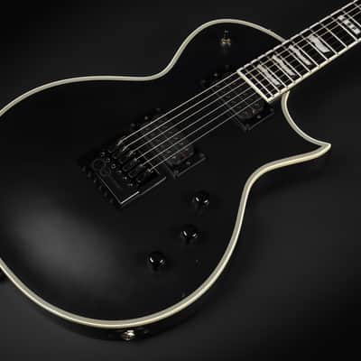 2019 ESP E-II Eclipse ET - Black Satin | Japan Singlecut Evertune Bridge Set Thru Seymour Duncan Sentient Pegasus Pickups 3.69kg | OHSC image 6