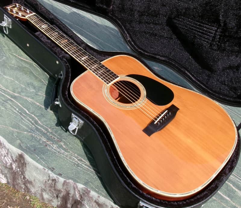 1976 Yairi YW-600 Dreadnought Guitar New Jacaranda + Vintage Hard Case image 1