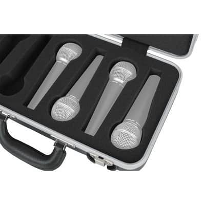 Gator Cases GM-6-PE ATA Molded 6 Slot Microphone Hard Travel Briefcase image 3
