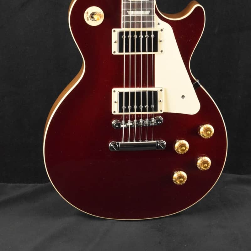 Photos - Guitar Gibson Original Les Paul Standard 50s Plain Top Sparkling Burg... Sparkling Burgundy Top