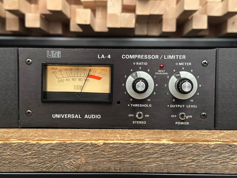 Vintage Urei Universal Audio LA-4 Compressor Limiter 1970s. LA4 LA 4. Great! image 1