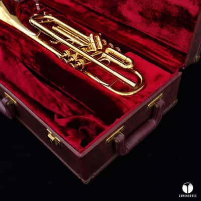 Kanstul Burbank 3 California   trumpet made by Kanstul mouthpiece case Reeves gamonbrass image 3