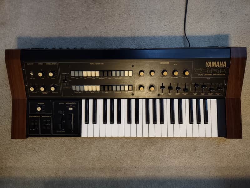 Yamaha CS-15D アナログシンセサイザー Yamaha CS-15D Dual Channel Vintage Synthesizer Keyboard – Synthchaser