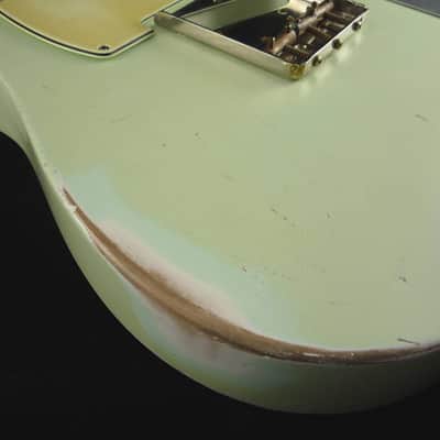 MJT Official Custom Order Aged Nitro Finish Guitar Humbucker Body Mark Jenny VTT image 6