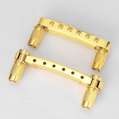 Gold Guitar Parts Set Saddle Bridge Tune-O-Matic Tailpiece and 3L3R Sealed Gear Tuning Pegs Keys Machine Head for Les Paul Electric Guitar image 5