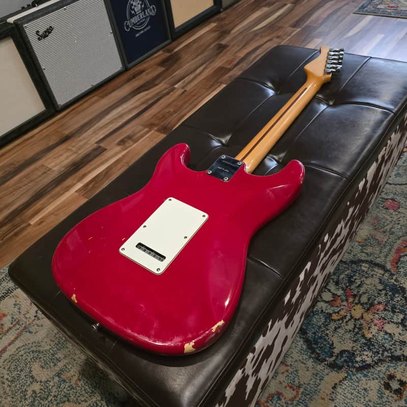 1992 Fernandes LE-1 Special Edition '57 Strat Copy - Red - Japan