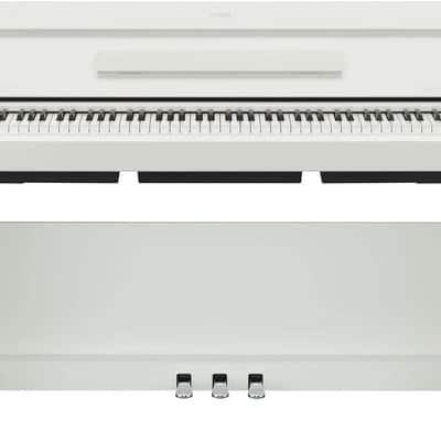 Yamaha YDPS35 Arius 88-Key Digital Piano - White Walnut image 2
