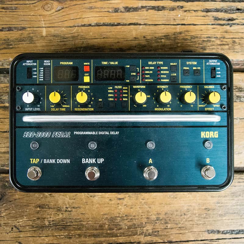 KORG SDD-3000 ギター エフェクター ディレイ SDD-3000 PEDAL - Programmable Digital Delay | KORG (USA)