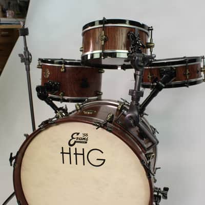 HHG Drums  Self Contained Nesting Kit 2021 Red Ebony Satin image 15