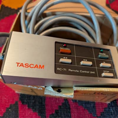 TASCAM RC-71 Remote Control TESTED (For TASCAM 22-4, 32, 34B, 42, 42N, 44, 44OB, 48, 48-OB, & 34B / 112, 122 MKII, 122, 133 & 234) image 1