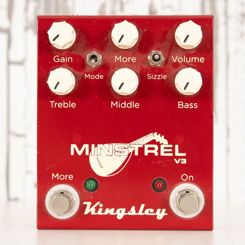 Save $37 on Kingsley Minstrel V3 Tube Overdrive!