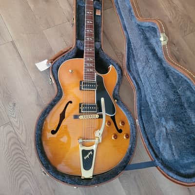 Gibson ES-195 2013 - Trans Amber image 1