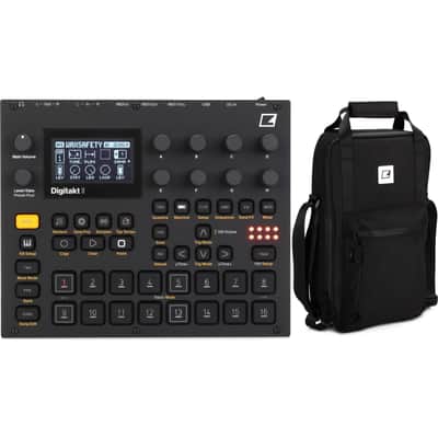 Elektron Digitakt II 16-track Stereo Drum Computer and ECC-7 Bag image 1
