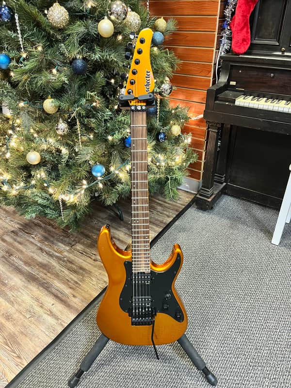 Schecter Sun Valley super Shredder FR - Lambo Orange image 1