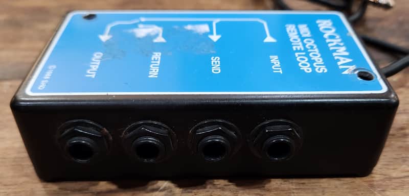 Rockman SR&D Tom Scholz Midi Octopus Remote Loop w Footswitch