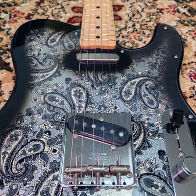 *NEW IN BOX* 2025 Fender Japan Limited Edition Telecaster Black Paisley, JD25 MIJ image 13