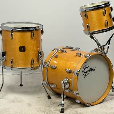Gretsch Gloss Maple 80's Square Badge 10/13/14x16BD drum set image 4