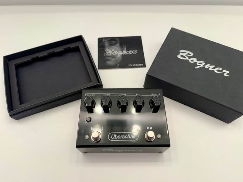 【中古】Bogner Uberschall Pedal 本体 Bogner Uberschall Pedal 2010s - Black | Reverb