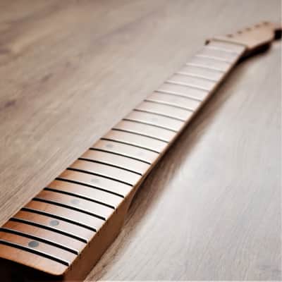 Telecaster Roasted Maple Vintage Guitar Neck Nitro Satin 21 Fret image 2