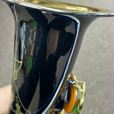 Keilwerth SX90 Straight Alto Saxophone - Black Nickel Plate image 14