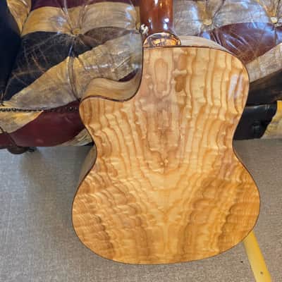 Dean Acoustic Electric Bass Guitar BRAND NEW Quilted Ash Exotica Active EQ image 19