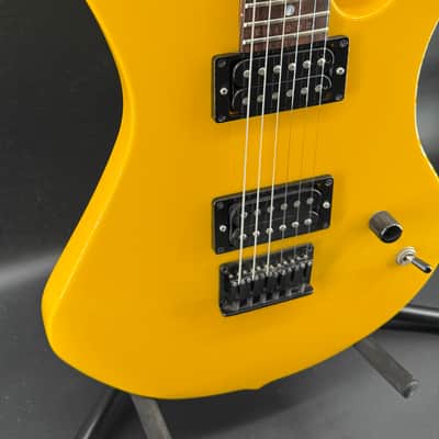 USA Handmade Hill Guitars Jon Hill Bootleg Aztec 2000's - Taxicab Yellow image 4