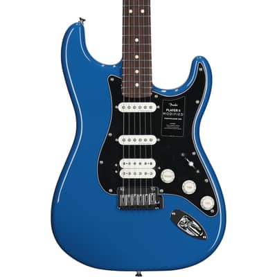 Fender Player II Modified Stratocaster HSS Electric Guitar, Rosewood Fingerboard (with Gig Bag), Electric Blue image 5