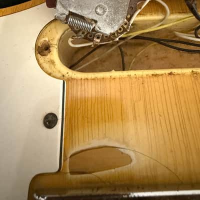 1969 Blonde Fender Telecaster with Maple Fretboard and Hardshell Case image 11