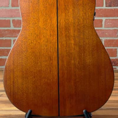 Yamaha FGX2 Red Label Dreadnought Acoustic-electric Guitar - Natural Matte image 14