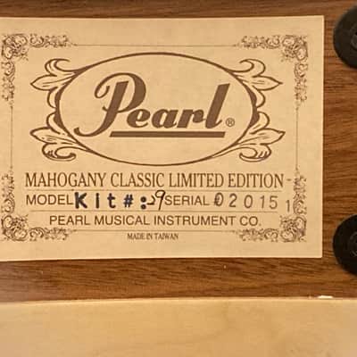 Steve Ferrone's Tom Petty and the Heartbreakers - Pearl 5x14" Mahogany Classic Limited Edition Snare Drum. SIGNED! image 15