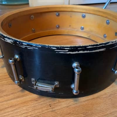 Ludwig Professional Standard 5”x14” 1930’s - Black Lacquer image 15