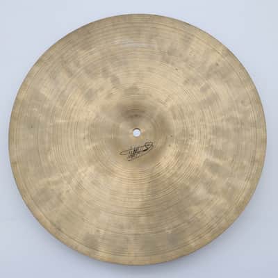 Vintage K. Zildjian Istanbul New Stamp Hi-Hat Pair 14" 884g/894g with Original Bag! image 7