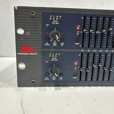 DBX 1231 Graphic Equalizer Dual Band #7079 EQ (THS) image 4