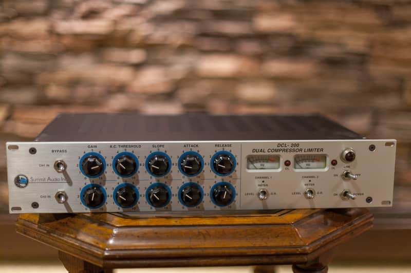 Summit Audio DCL-200 Dual Tube Compressor Limiter image 2
