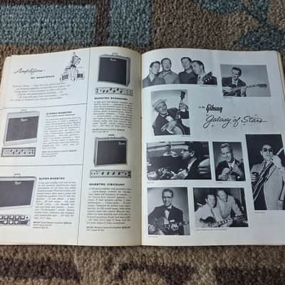 Vintage 1960 Gibson Full-Line Catalog! Rare, Original Case Candy, Paperwork! image 13