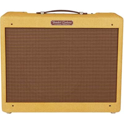 Fender 57 Custom Deluxe 12 Watt 1 x 12" Hand-Wired Tube Guitar Amplifier - Laquered Tweed image 1