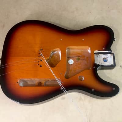 1997 Fender Nashville Classic Tele Body Solid Alder Sunburst Relic Deluxe Rare! image 1