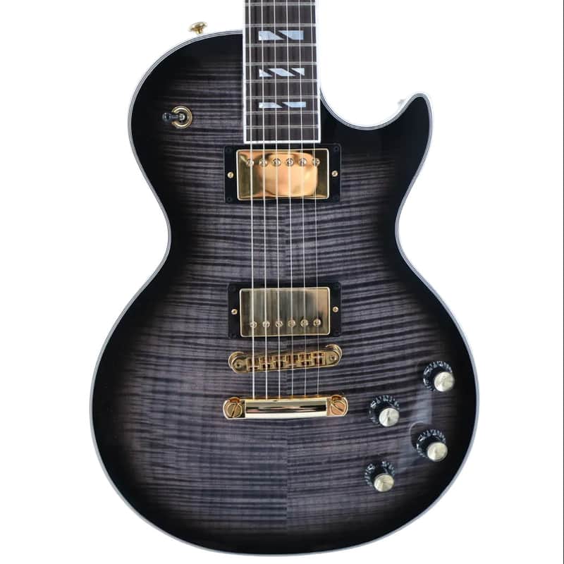 Gibson Les Paul Supreme w/ Hardshell Case - Transparent Ebony Burst image 1
