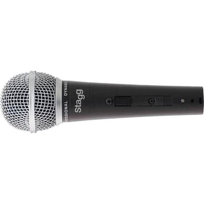 Stagg SDM50-3 Cardioid Dynamic Live Vocal Instrument Microphone Mic 3-Pack image 2