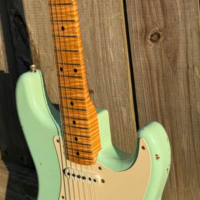 Fender Custom Shop '56 Reissue Stratocaster Relic AAA Flame Maple Neck image 9