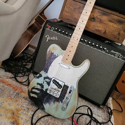 Jimi Hendrix  Telecaster Steel E-Gitarre Guitar   2024 image 1