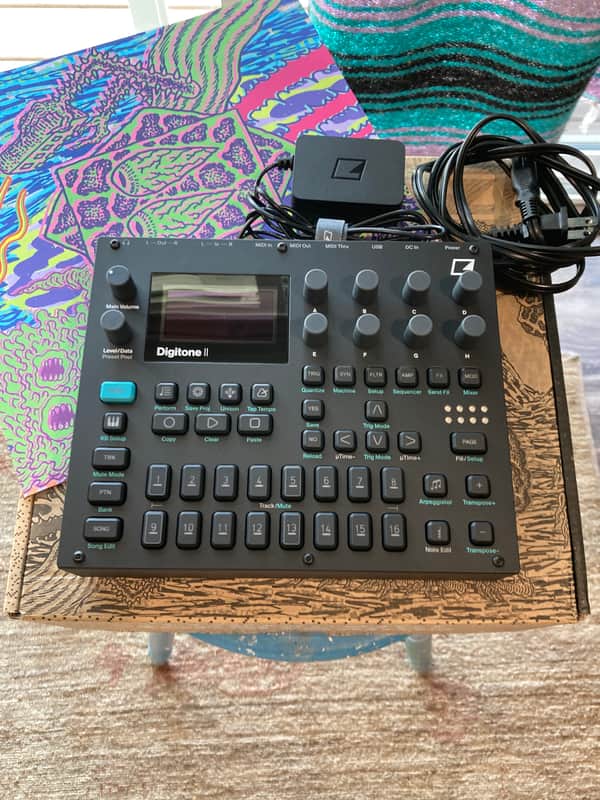 Elektron Digitone II 16-Voice Digital Synthesizer 2024 - Present Black image 1