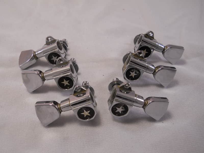 Vintage Set 1970s Gotoh Star Tuners 3X3 For Ibanez Charvel Greco Lawsuit JAPAN image 1