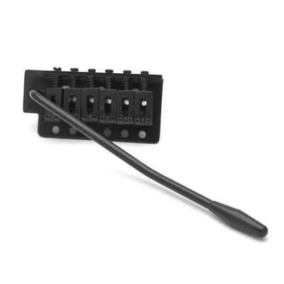 Stratocaster Style Electric Guitar Tremolo Bridge, Black image 6