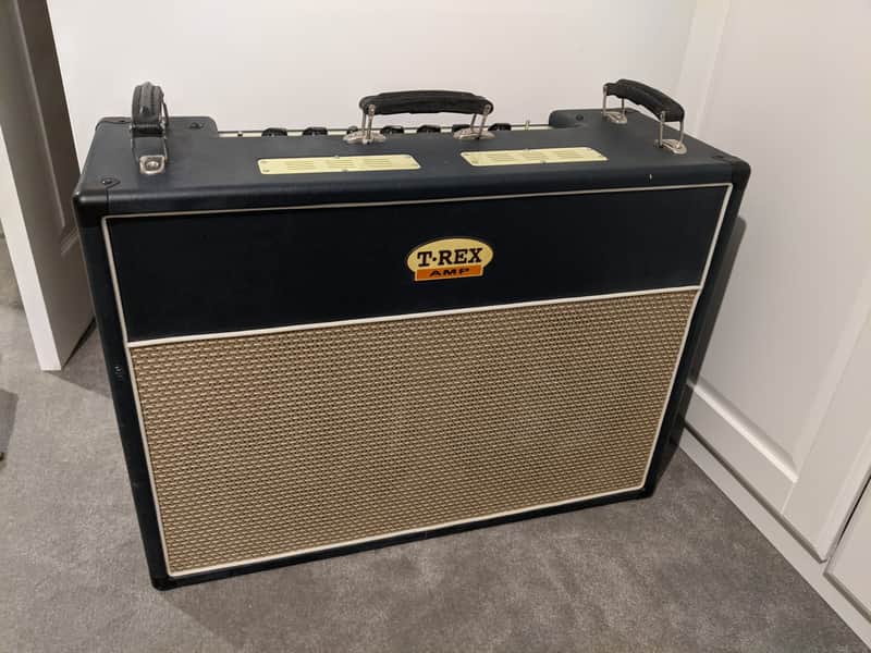 T-Rex Bigtone T25 valve amp combo 2005 Blue | Reverb