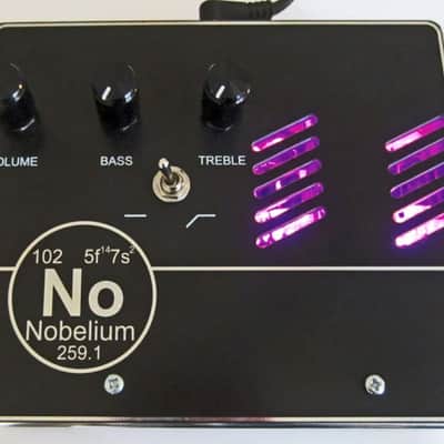 Nobelium Bass Preamp (Noble Preamp clone) 2023 - Black/Silver | Reverb